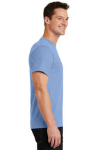 Light Blue Port & Co Essential Tee. PC61