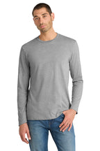 Light Hthr Gry District Very Important Tee Long Sleeve. DT6200