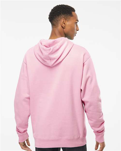 Light Pink Midweight Hooded Sweatshirt - SS4500