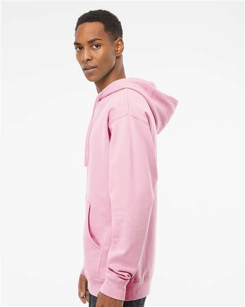 Light Pink Midweight Hooded Sweatshirt - SS4500