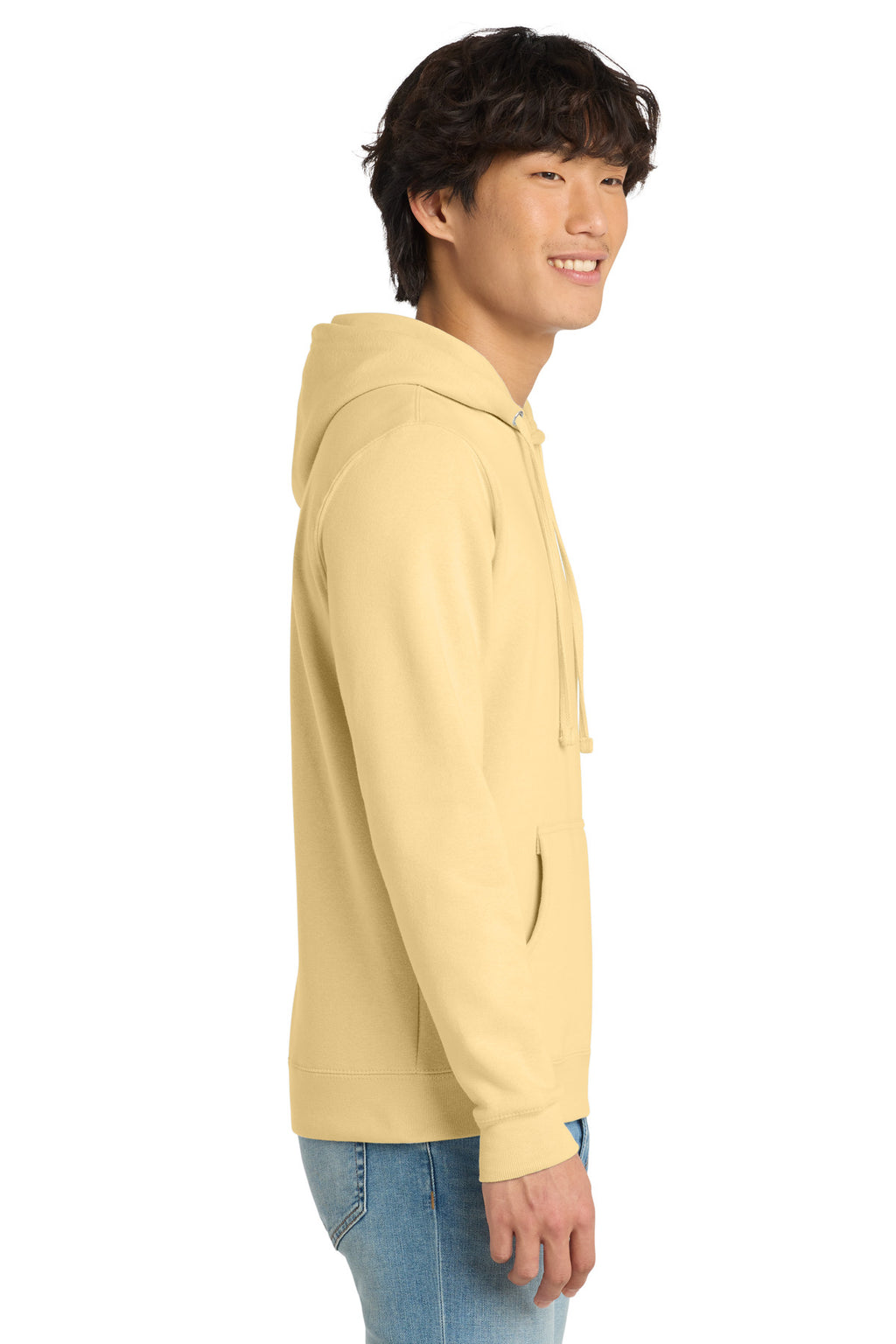 Light Yellow District V.I.T. Fleece Hoodie DT6100