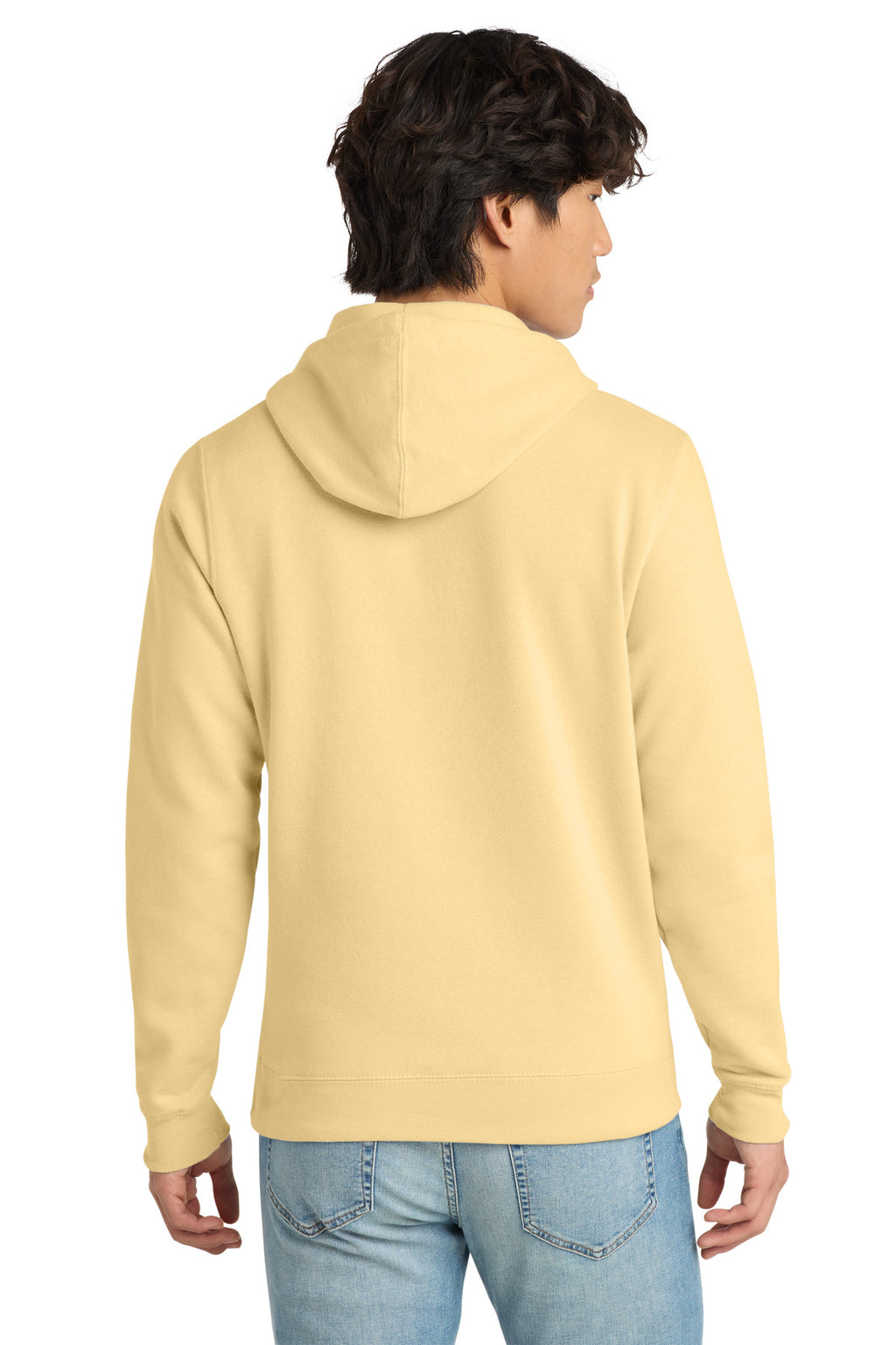 Light Yellow District V.I.T. Fleece Hoodie DT6100
