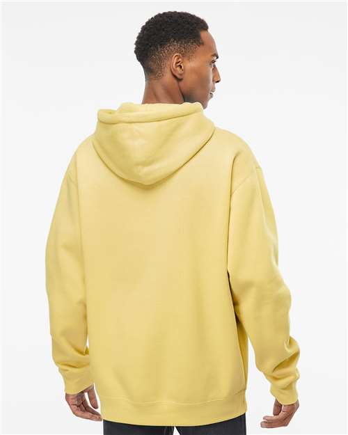 Light Yellow Heavyweight Hooded Sweatshirt - IND4000