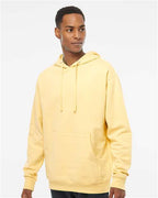 Light Yellow Midweight Hooded Sweatshirt - SS4500