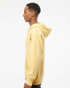 Light Yellow Midweight Hooded Sweatshirt - SS4500