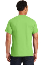 Lime Gildan DryBlend 50 Cotton/50 Poly T-Shirt. 8000