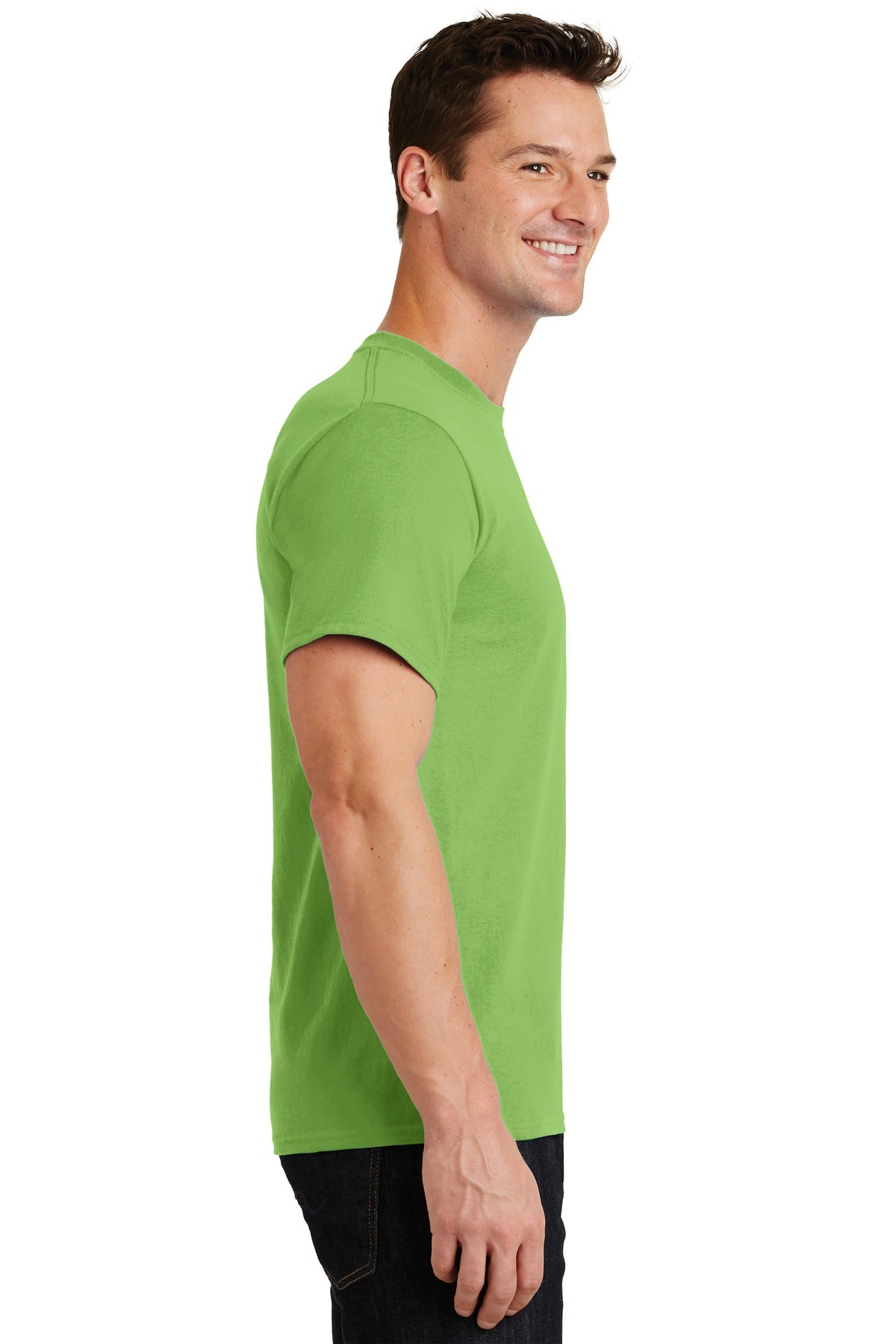 Lime Port & Co Essential Tee. PC61