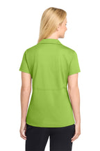 Lime Shock Sport-Tek Women's Micropique Sport-Wick Polo. LST650