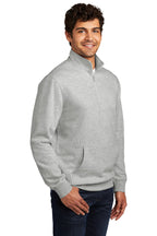 Lt Hthr Grey District V.I.T. Fleece 1/4-Zip DT6106