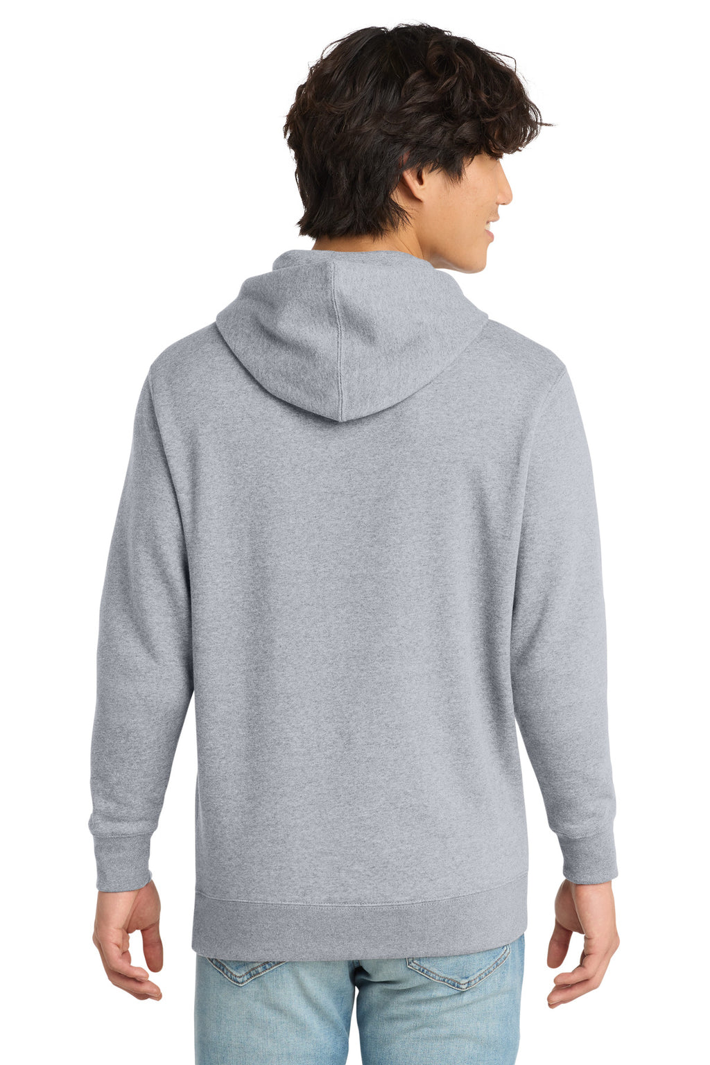Lt Hthr Grey District V.I.T. Fleece Hoodie DT6100