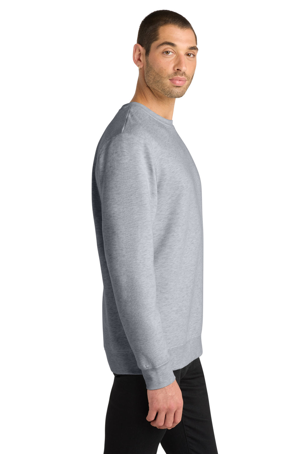 LtHtGry District V.I.T. Fleece Crew DT6104