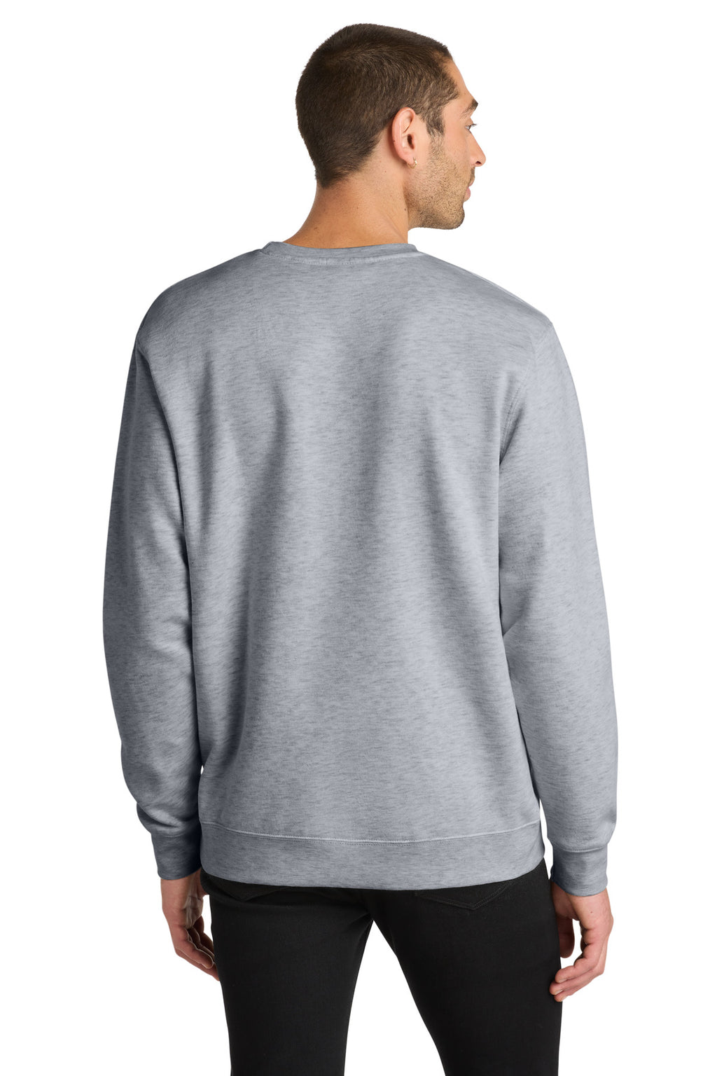 LtHtGry District V.I.T. Fleece Crew DT6104