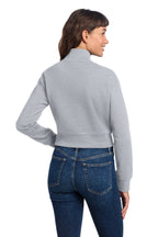 LtHtGry District Women's V.I.T. Fleece 1/2-Zip DT6111