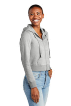 LtHtGry District Women's V.I.T. Fleece Full-Zip Hoodie DT6103