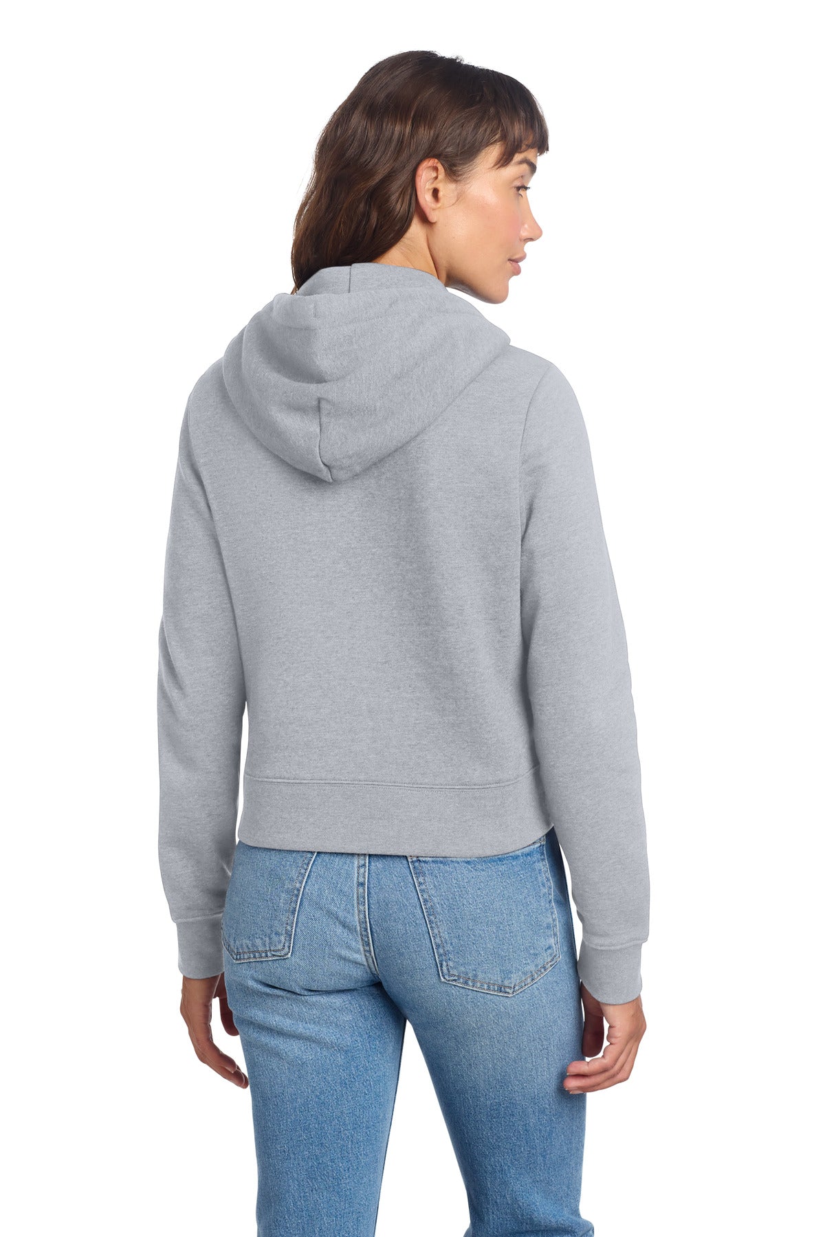 LtHtGry District Women's V.I.T. Fleece Full-Zip Hoodie DT6103