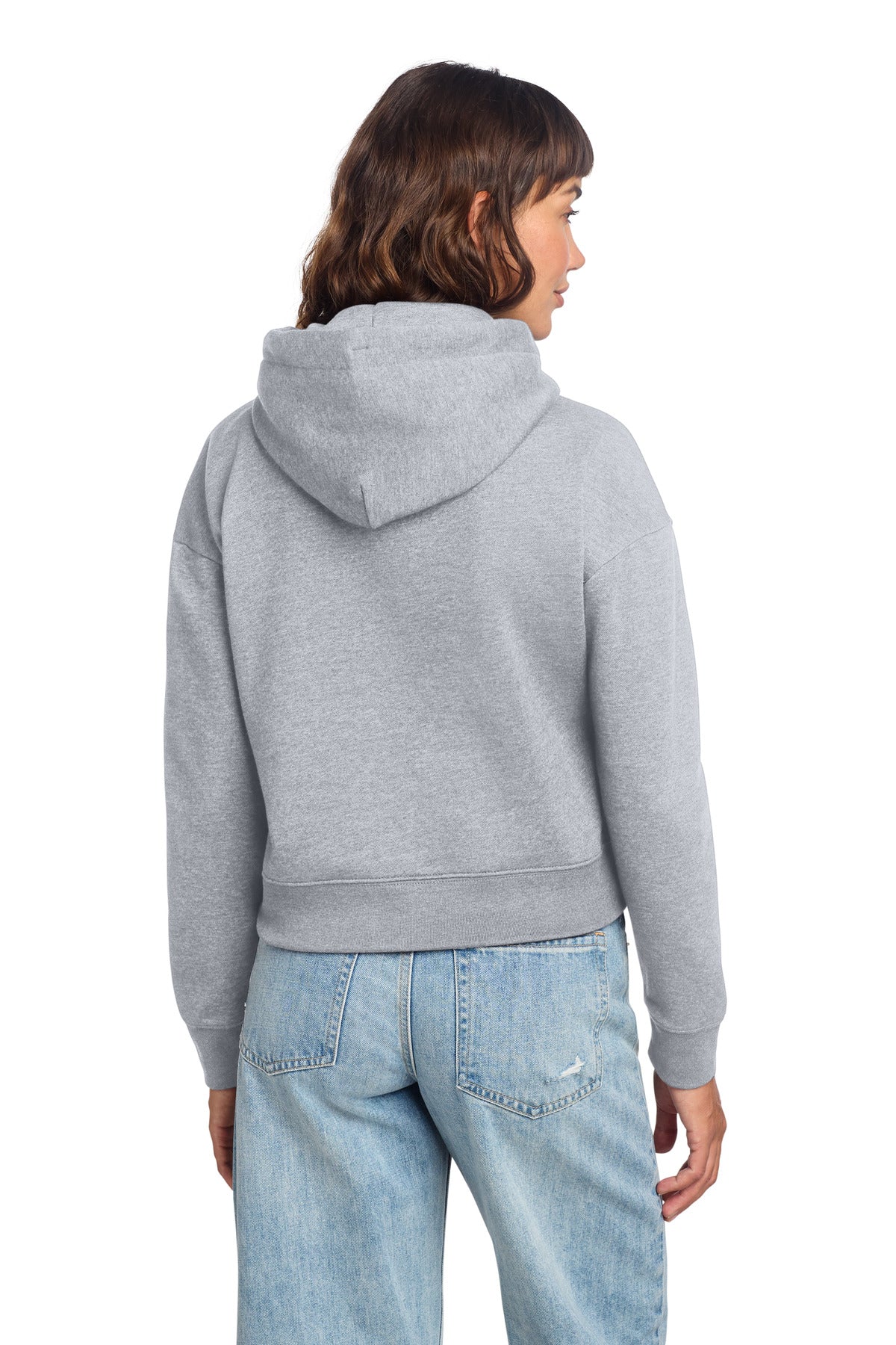 LtHtGry District Women's V.I.T. Fleece Hoodie DT6101