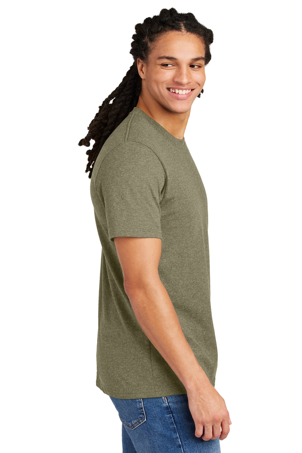 LtOliveHtr District Re-Tee DT8000