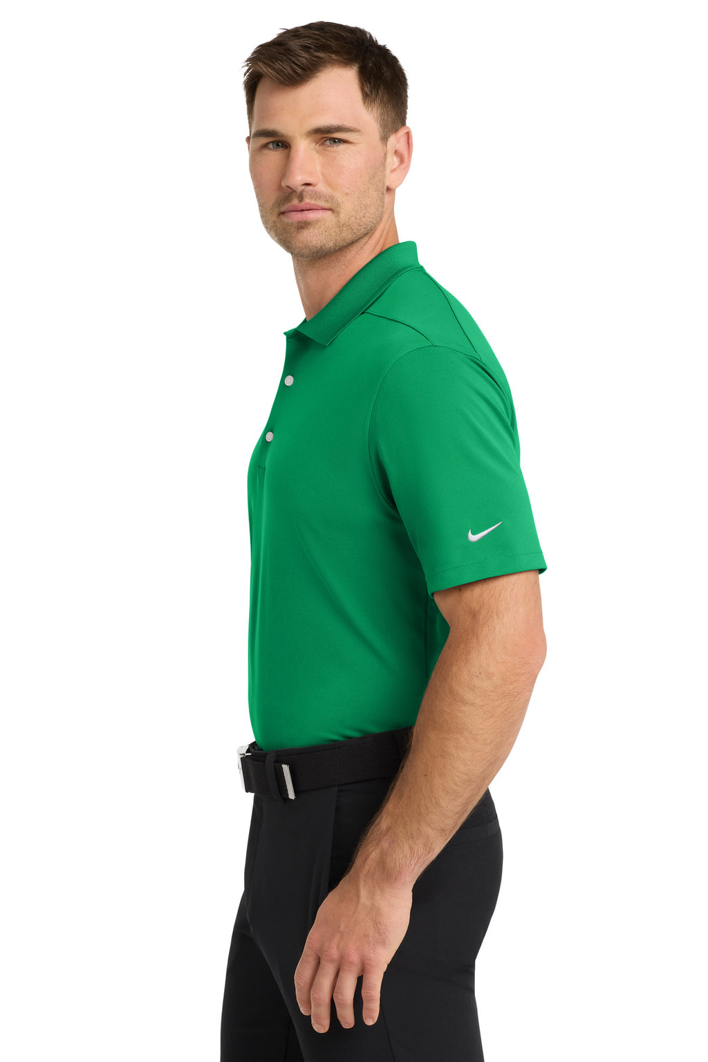 LucidGreen Nike Dri-FIT Micro Pique 2.0 Polo NKDC1963