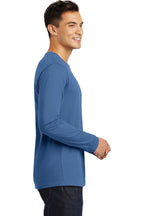 Maritime Blue District Perfect Weight Long Sleeve Tee. DT105