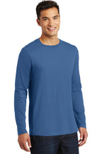 Maritime Blue District Perfect Weight Long Sleeve Tee. DT105
