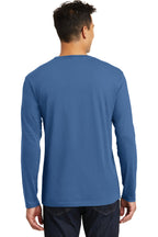 Maritime Blue District Perfect Weight Long Sleeve Tee. DT105