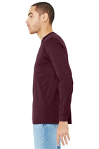 Maroon BELLA+CANVAS Unisex Jersey Long Sleeve Tee. BC3501