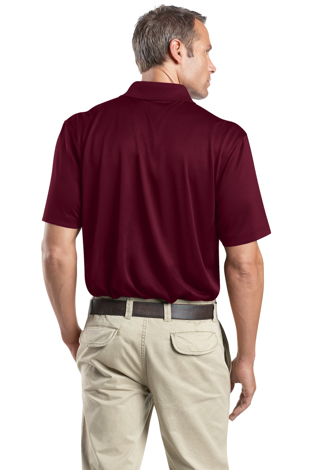 Maroon CornerStone - Select Snag-Proof Polo. CS412