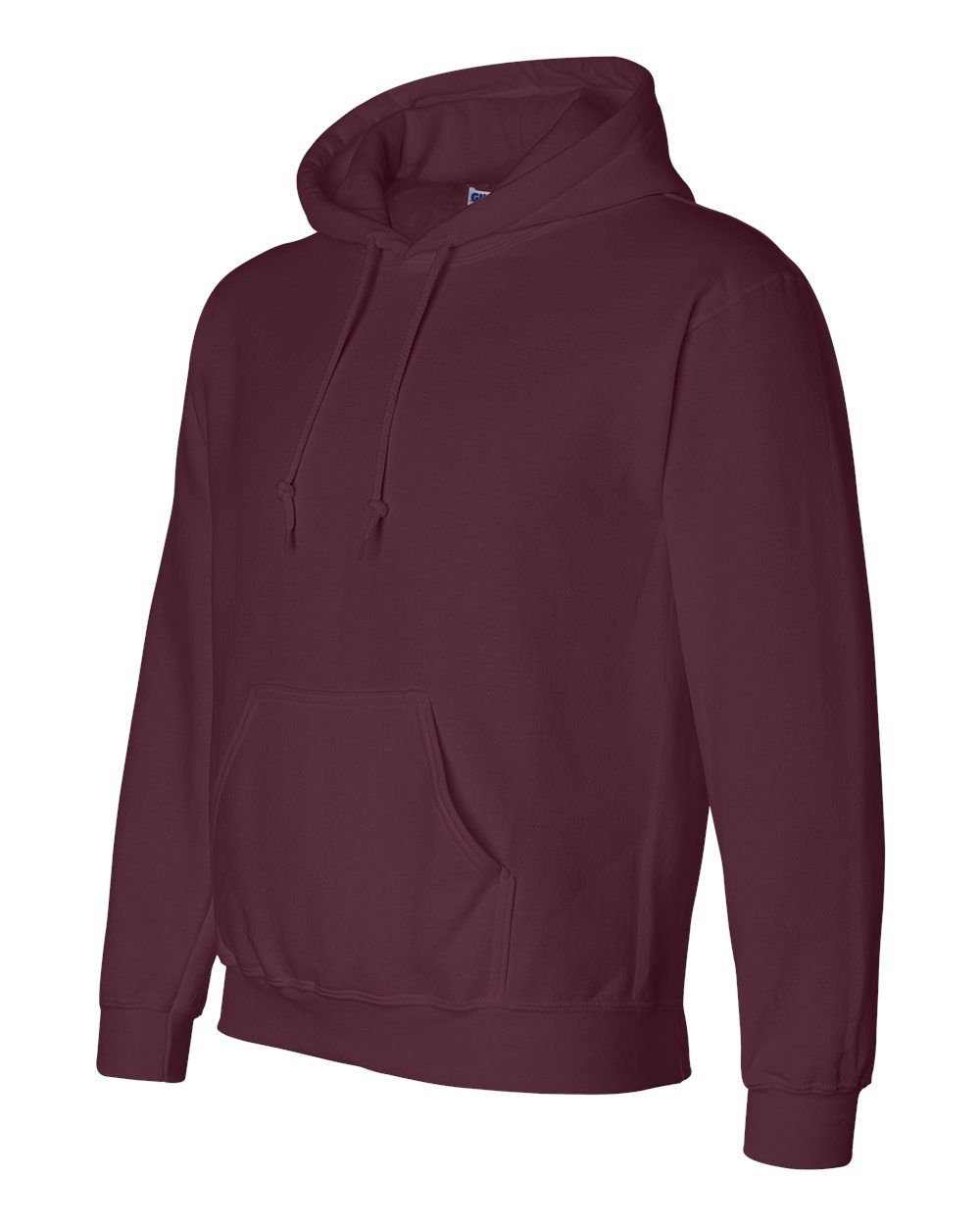 Maroon DryBlend® Hooded Sweatshirt - 12500
