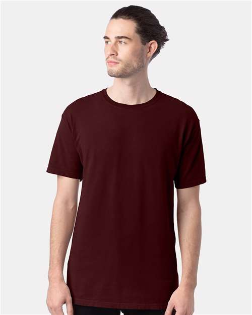 Maroon Garment-Dyed T-Shirt - GDH100
