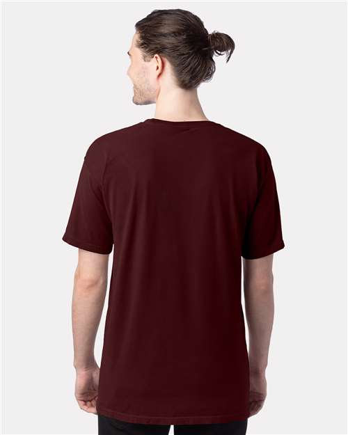 Maroon Garment-Dyed T-Shirt - GDH100