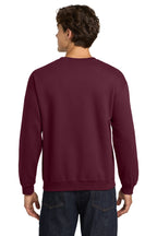 Maroon Gildan Heavy Blend Crewneck Sweatshirt. 18000