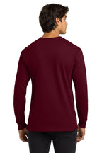 Maroon Gildan - Ultra Cotton 100% US Cotton Long Sleeve T-Shirt. G2400