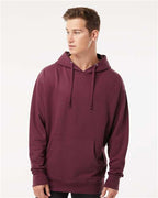 Maroon Midweight Hooded Sweatshirt - SS4500