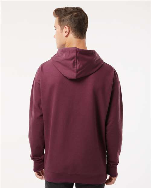 Maroon Midweight Hooded Sweatshirt - SS4500
