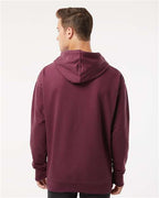 Maroon Midweight Hooded Sweatshirt - SS4500