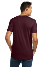 Maroon Next Level Apparel Adult Cotton Tee. NL3600