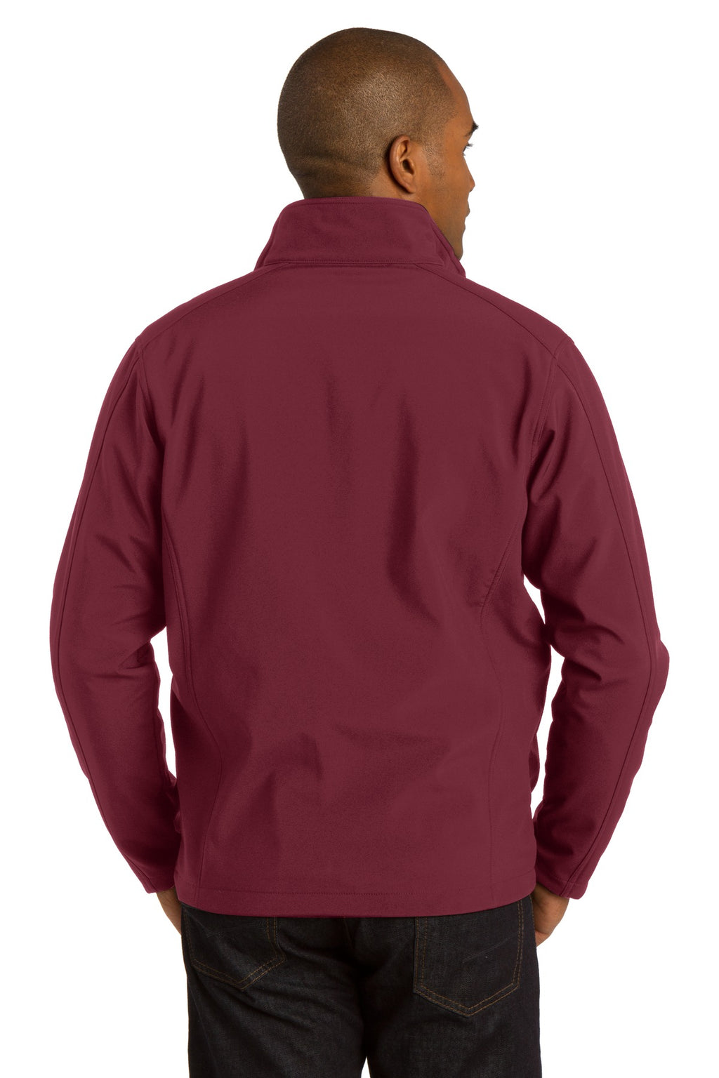 Maroon Port Authority Core Soft Shell Jacket. J317