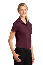 Maroon Sport-Tek Women's Micropique Sport-Wick Polo. LST650