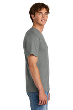 MediumGrey Port & Co Easy Cotton Tee PC43