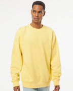 Midweight Pigment-Dyed Crewneck Sweatshirt - PRM3500  grouped