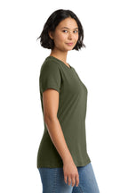 MilGreen District Women's Perfect Weight Tee. DM104L