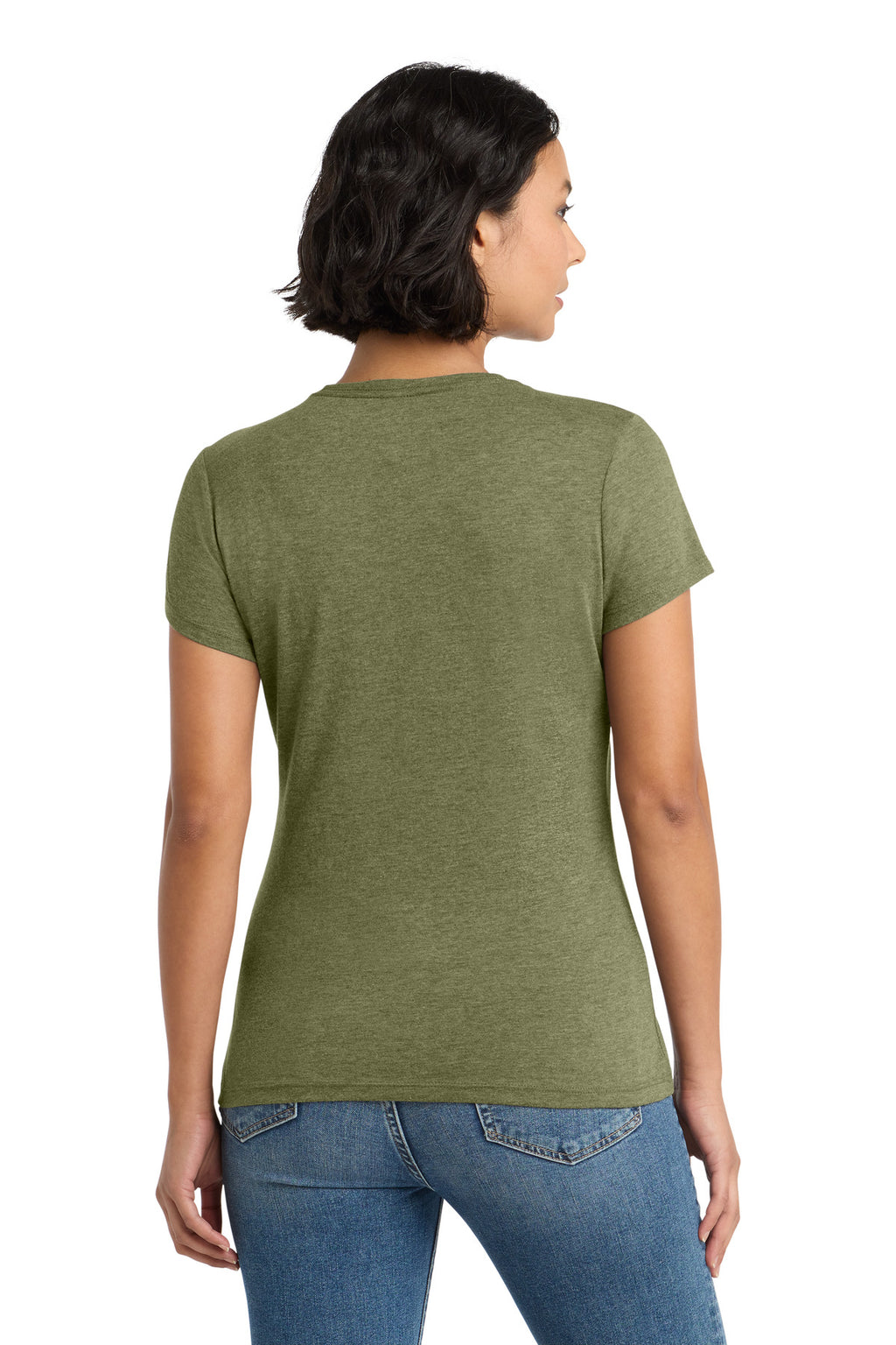 MilGrnFst District Women's Perfect Tri Tee. DM130L