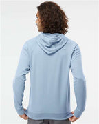 Misty Blue Icon Lightweight Loopback Terry Hooded Sweatshirt - SS1000