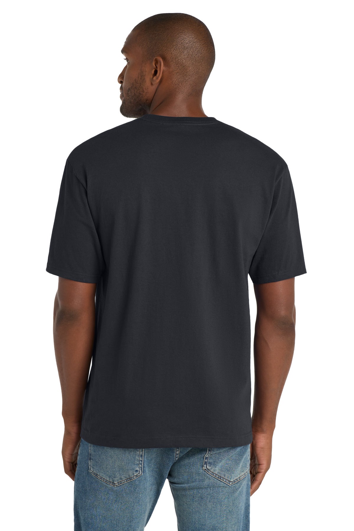 Navy Blue CornerStone Workwear Pocket Tee CS430