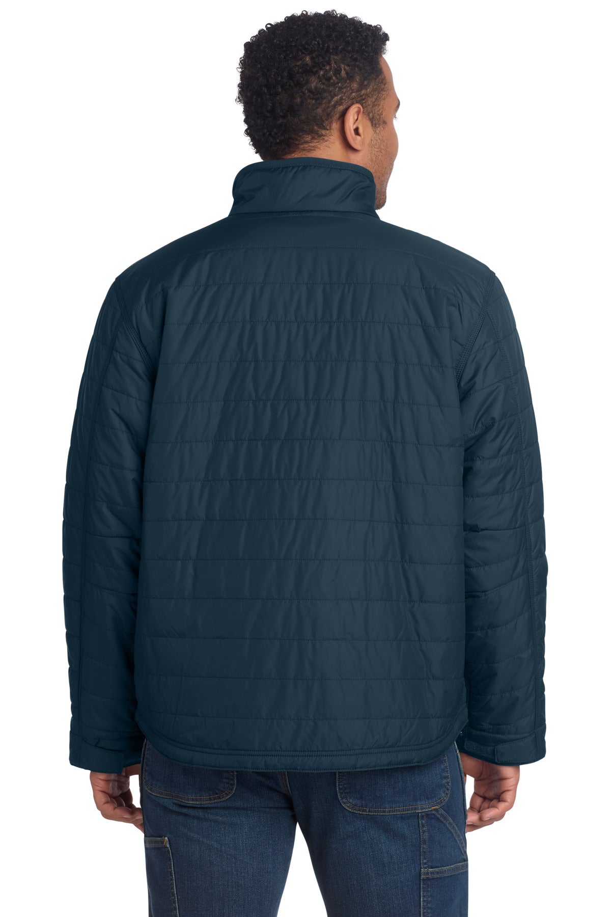 Navy Carhartt Gilliam Jacket. CT102208