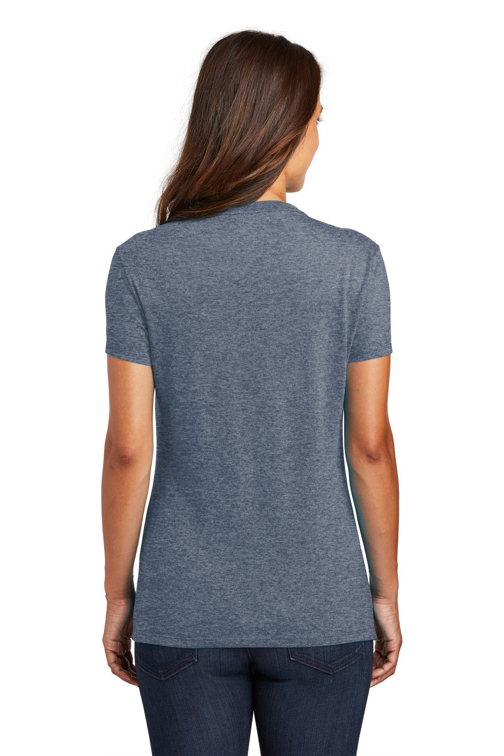 Navy Frost District Women's Perfect Tri Tee. DM130L