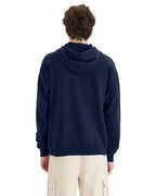 Navy Garment-Dyed Hooded Sweatshirt - GDH450