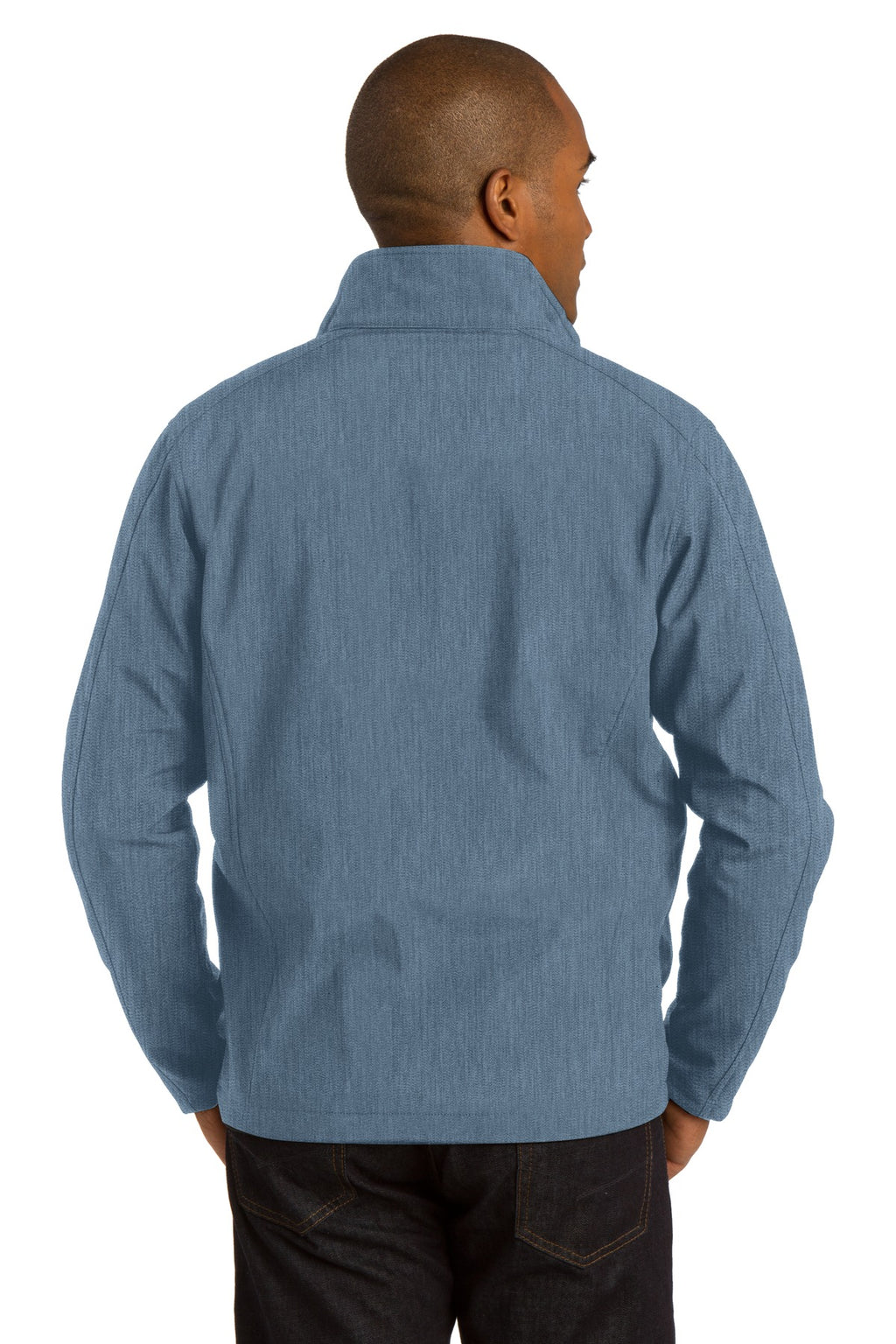 Navy Heather Port Authority Core Soft Shell Jacket. J317