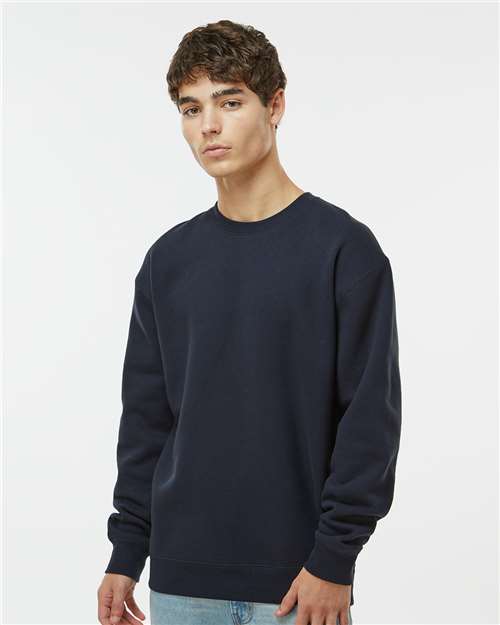 Navy Heavyweight Crewneck Sweatshirt - IND3000