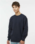 Navy Heavyweight Crewneck Sweatshirt - IND3000